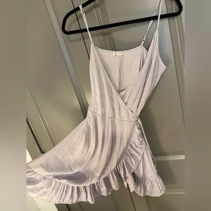 Pale purple Free People wrap dress